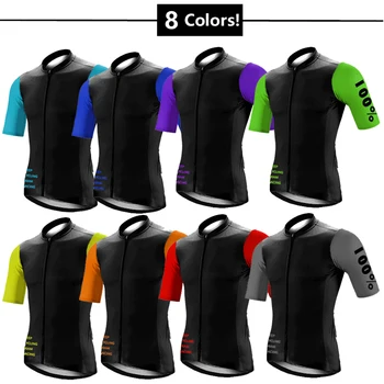 2023 Велосипедна фланелка с Високо качество Pro Team Велосипедна майк Мъжки Анти-UV Бързосъхнеща Велосипедна майк Дишаща хладно и сухо велосипедна риза