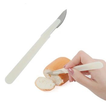 LMETJMA Багетный Нож за нарязване на хляб Европейския Хляб, Нож Режещи Инструменти Сладкарница Нож С острие от въглеродна стомана JT168