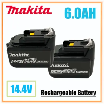 Makita 3.0 AH 4.0 5.0 Ah AH 6.0 Ah 14.4 V Led лампа акумулаторна батерия за BL1430 BL1415 BL1440 196875-4 194558-0 195444-8