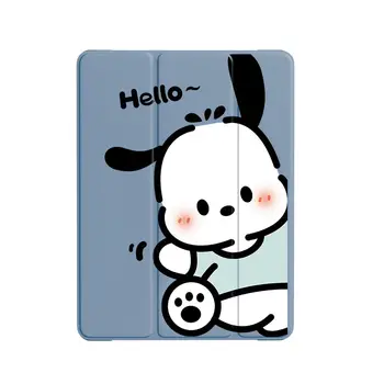 Sanrio Карикатура Pochacco За Xiaomi Redmi Pad 10,6 Калъф Червен Mi Pad 10,61 Силиконов Защитен калъф За Mi Pad5 Mi Pad 5 pro 11