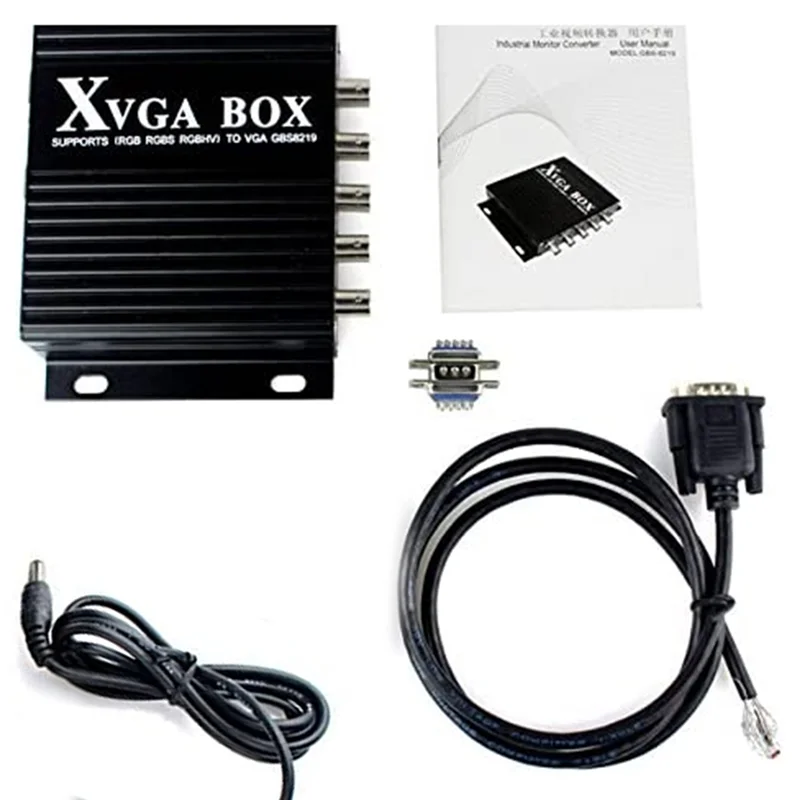 XVGA Box RGB RGBS MDA CGA EGA в Промишлени Монитор VGA Конвертор Видео GBS-8219 Индустриален Монитор Конвертор US Plug0