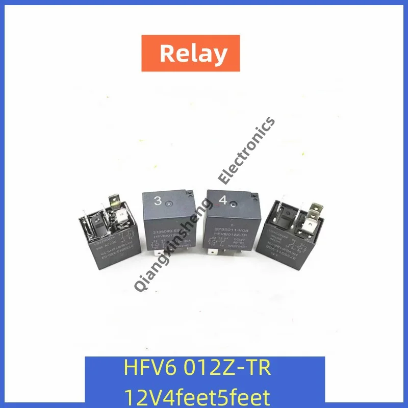 Реле HFV6 012Z-TR 12V 4-за контакти 5-за контакт на реле0