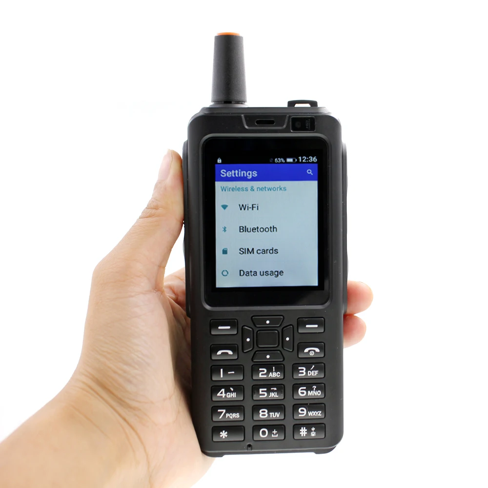 UNIWA 7S +/F40 Zello ПР Преносима Радиостанция, Мобилен Телефон Водоустойчива IP65 2,4 