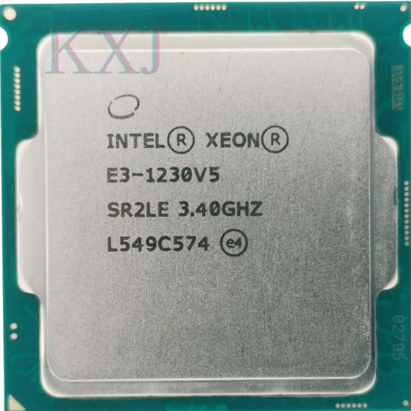 Процесор Intel Xeon E3-1230V5 E3 1230 V5 Четириядрен процесор 1151-land FC-LGA Настолен процесор1