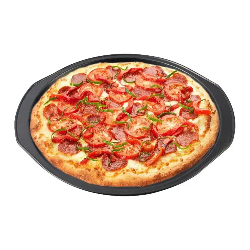 Форма За пица На Пещ Незалепваща Форма За Печене Многократна употреба Форма За Печене на Пица Кръгли Тави С Перфорирани Отвори За Домашна Кухня1