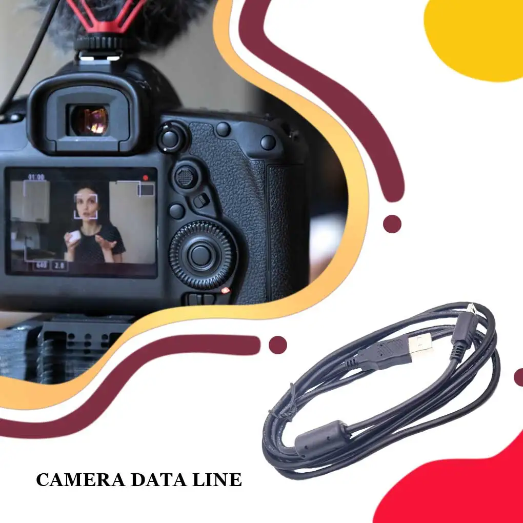 14-пинов USB-кабел за трансфер на данни Пылезащитная Линия за Предаване на данни Фотоапарат Професионален кабел за зареждане Тел2