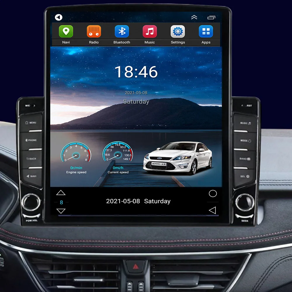 За Tesla Стил 2Din Android 12 Радиото в автомобила На марката Chevrolet Malibu 8 2012-2035 Мултимедиен Плейър GPS Стерео Carplay DSP Camer2