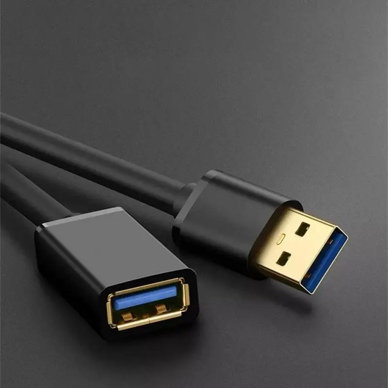 1-8 бр. Удължител Kebiss USB3.0 за Smart TV One SSD, USB-USB кабел-удължител за пренос на данни Mini USB3.0 2,0 Удължител3