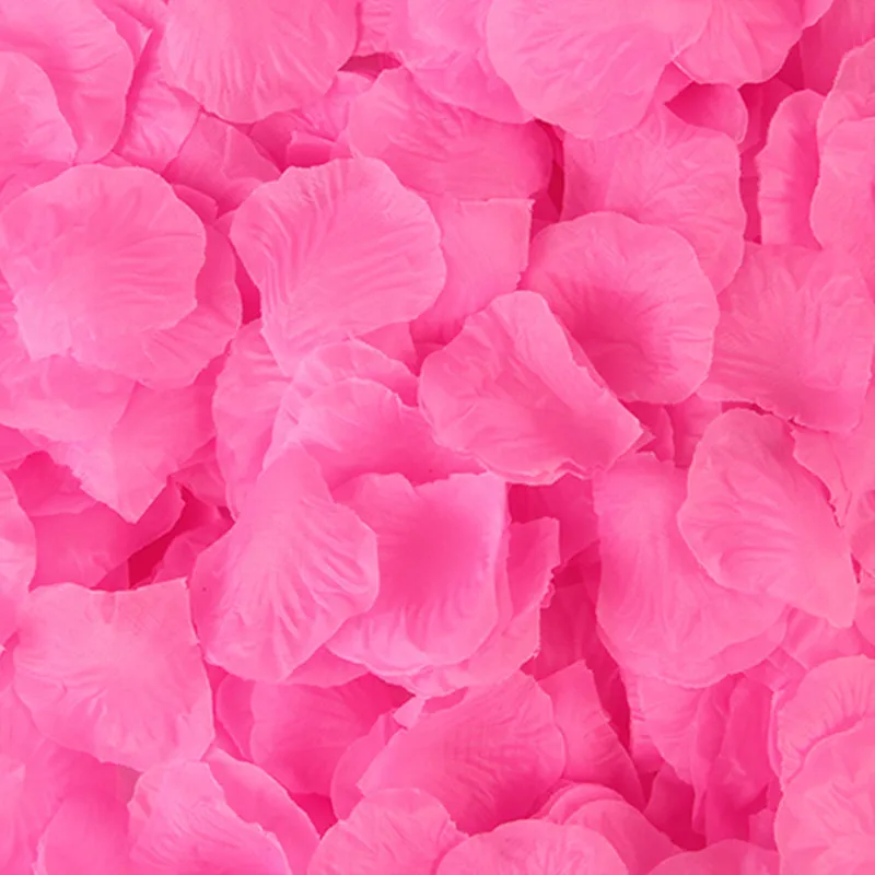 200 бр изкуствени розови листенца за сватба, цветя за Свети Валентин, листенца от рози за специални и романтични вечери за къща Декор на бала3