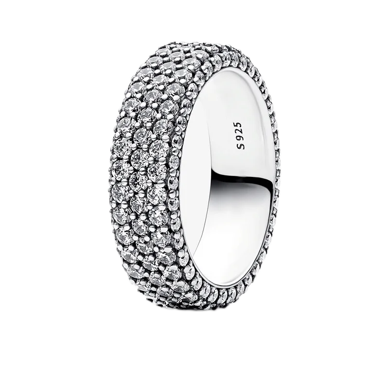 2023, нов пръстен от сребро s925 проби, серия love с оригиналното лого, подходящо за празнични подаръци на приятелите си3