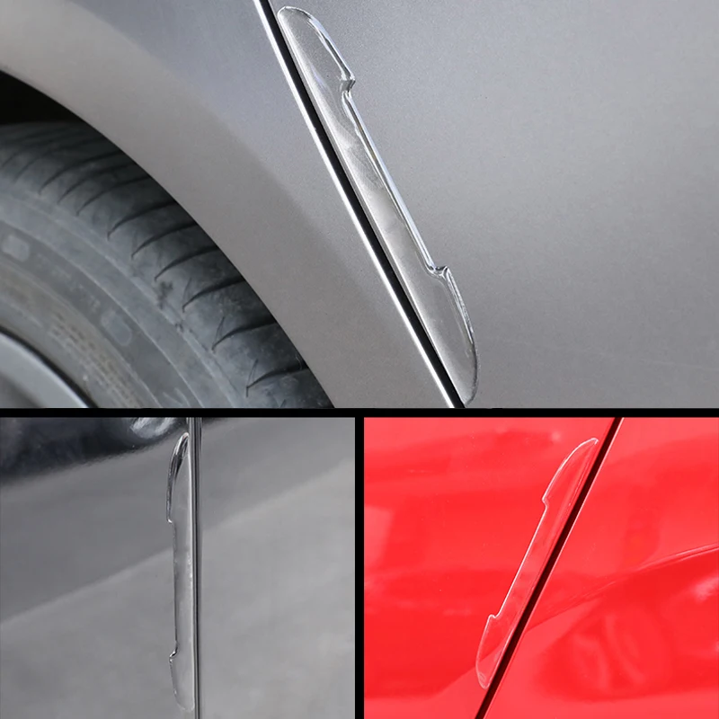 Прозрачни Стикери за Защита на Вратите на автомобила От Сблъсъци За Suzuki Sx4 Tesla Y Byd Atto 3 Range Rover L322 Peugeot 3073