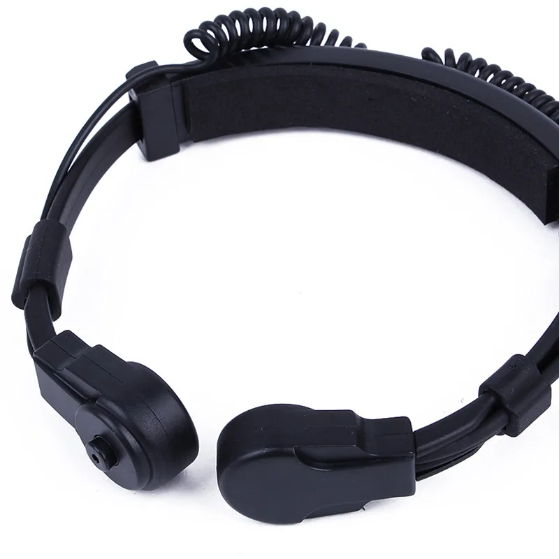 ФБР Тежкотоварни тактическа военна слушалки с горловым микрофон за Motorola 2 PIN GP88 GP300 P040 PRO1150 CLS1110 EP4503