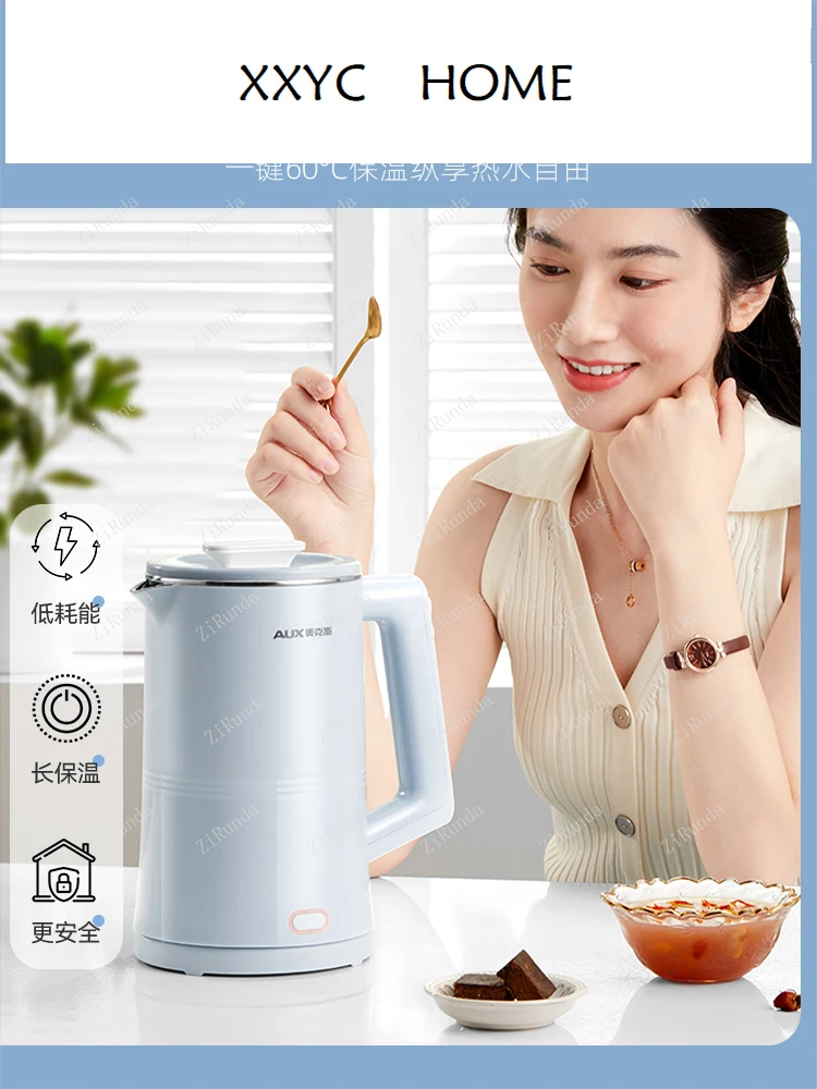 Чайник термостатичен интелигентни електрически чайник домакински полноавтоматический вградени уреди за запазване на топлината3