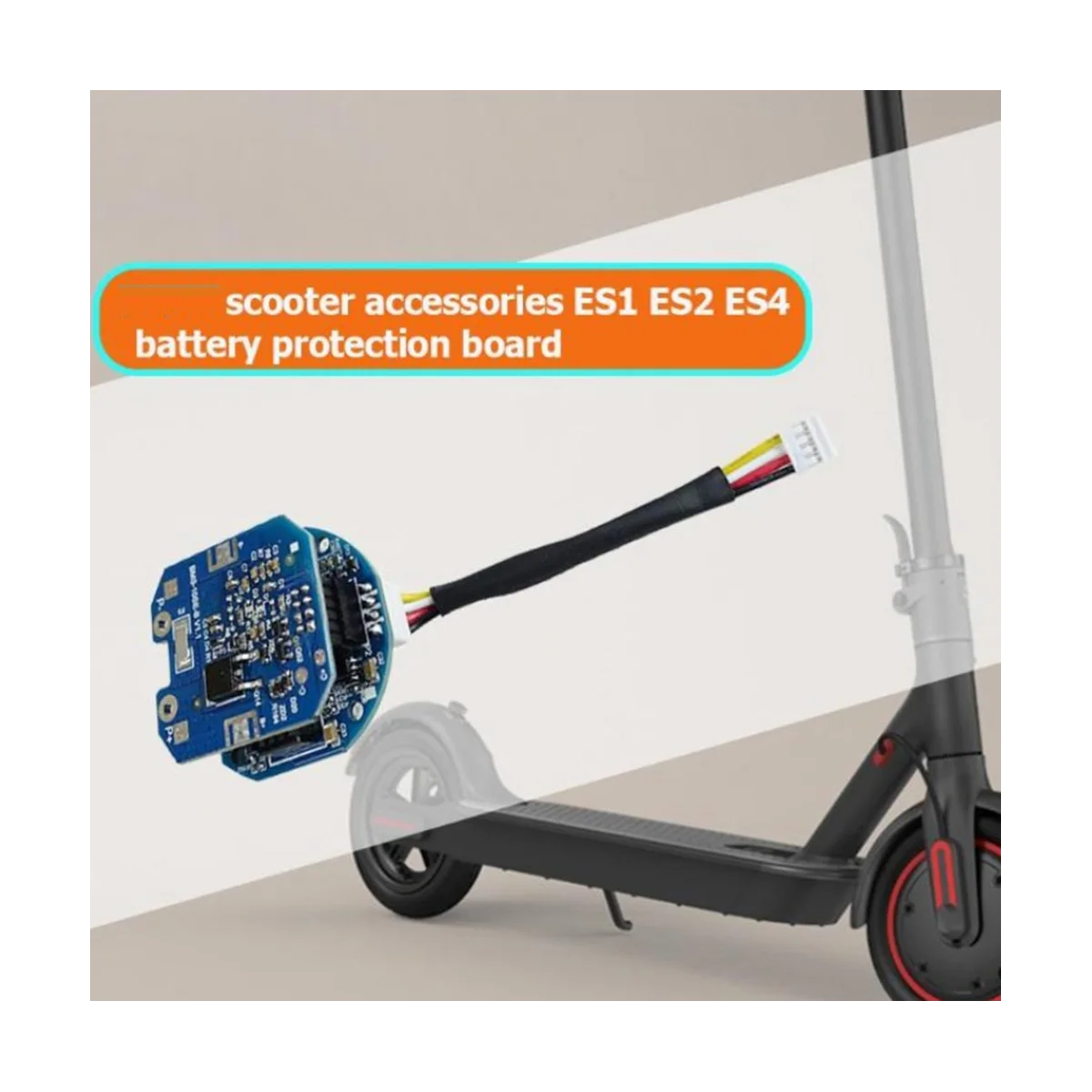 Батерия BMS за скутер Ninebot ES1 ES2 ES4 36V Литиева батерия Защитен Панел поддържат Връзка Es2 резервни Части (A)4