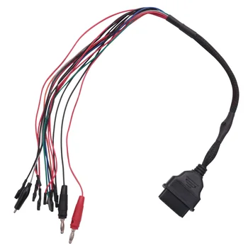Авто MPPS V18 Версия V18.12.3.8 Трехъядерный кабел за програмиране на ECU с няколко съединители OBD 16PIN Тенис на кабел за распиновки