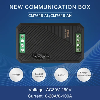 Блок за връзка Ac Адаптер на Променлив Ток, Напрежение, Мощност и Честота на Енергия Коефициент на мощност Модул за комуникация М с интерфейс RS485, USB