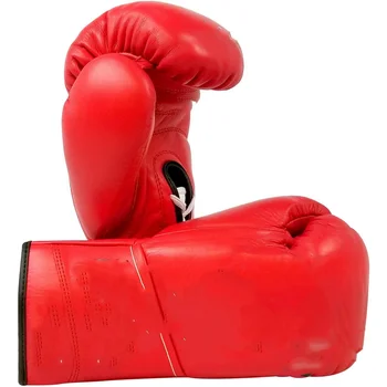 Боксови ръкавици от дантела - 10 унции Червени