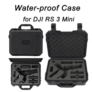 Водоустойчива кутия за DJI RS 3/RS 3 Pro, преносим калъф, Специален ABS-куфар за DJI Ronin, стабилизатор на RS 3, Мини-аксесоар за съхранение
