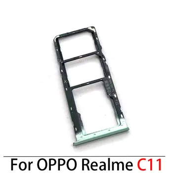Двоен Слот за употреба За OPPO Realme C11/C11 2021, тава за SD-SIM карта, Гнездо за четец