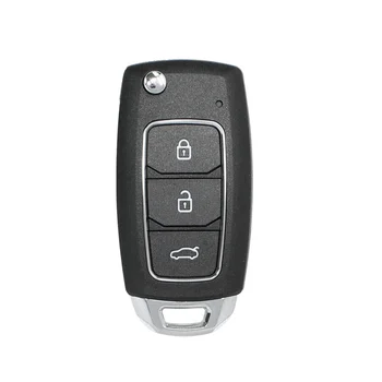 За KEYDIY NB28 KD Автомобилен ключ с Дистанционно Управление на Универсален 3 Бутона за KD900/KD-X2 KD MINI/KD-MAX за Hyundai Style