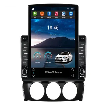 За Tesla Стил 2 Din Android 12 Радиото в автомобила На Mazda MX-5 2009-2013 Мултимедиен Плейър GPS Стерео Carplay DSP RDS Камера