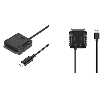 Кабел USB-SATA 3, Кабел-адаптер, Sata USB 3.0, конвертор за SATA, адаптер за твърд диск