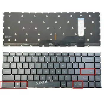 Клавиатура за лаптоп с подсветка от САЩ за MSI Modern 15 10th A10M A10RAS A10RBS MS-1551 Клавиатура