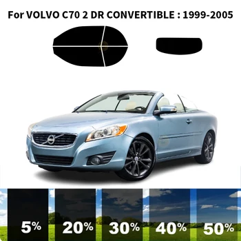 Комплект за UV-оцветяването на автомобилни прозорци от нанокерамики за VOLVO C70 2 DR МЕК ПОКРИВ 1999-2005