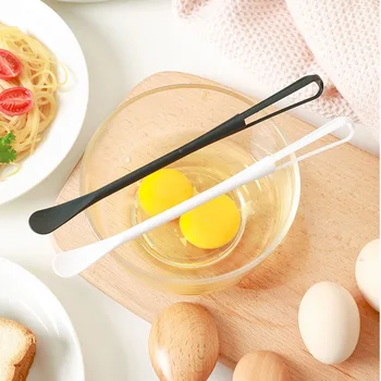 Многофункционален кухненски Ръчна бъркалка с двойно предназначение, Ръчно пръчка за разбъркване, Арматура за печене, лъжица за подправки, Ръчно взбивалка за яйца