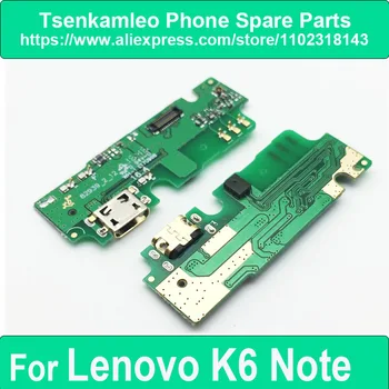 Оригинална новост За Lenovo K6 Note K6Note K53a48 USB Конектор-докинг станция Порт за зареждане Гъвкав кабел с подмяна на микрофона