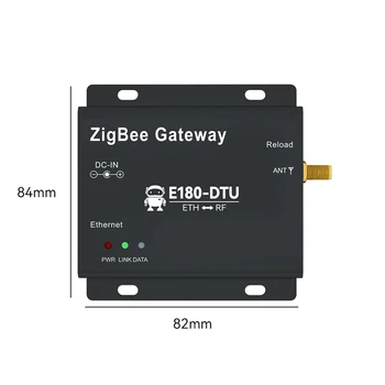 Портал за безжичен пренос на Zigbee3.0 E180-DTU (Z20-ETH) 20dBm с автономна мрежа в режим на TCP/UDP/HTTP/MQTT Ethernet-портал