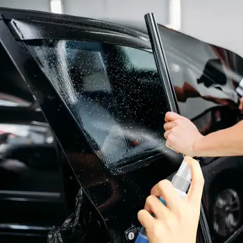 Силиконова смазка-спрей, Високоефективен Силиконова смазка-спрей за автомобилни прозорци, врати от стъкло, с гумена уплотнителя, почистващо средство за колан на автомобила