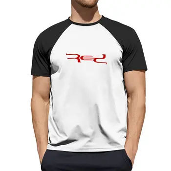 Тениска с логото на Red Band, тениска с аниме, спортни ризи, тениски оверсайз, тениски за мъже, памук