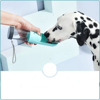Филтър Бутилка за вода За Кучета Пътна Пиенето За Пиене Активен Въглен Малък Среден Голям Диспенсер за вода Chiens Аксесоари за кучета