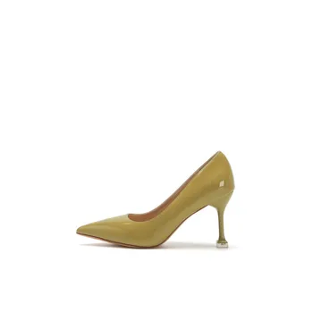 Франция, Обувки, двузубые обувки на висок ток, модно ревю, Дамски обувки, рокля от гумени обувки, Дамски офис облекло с логото на GH159